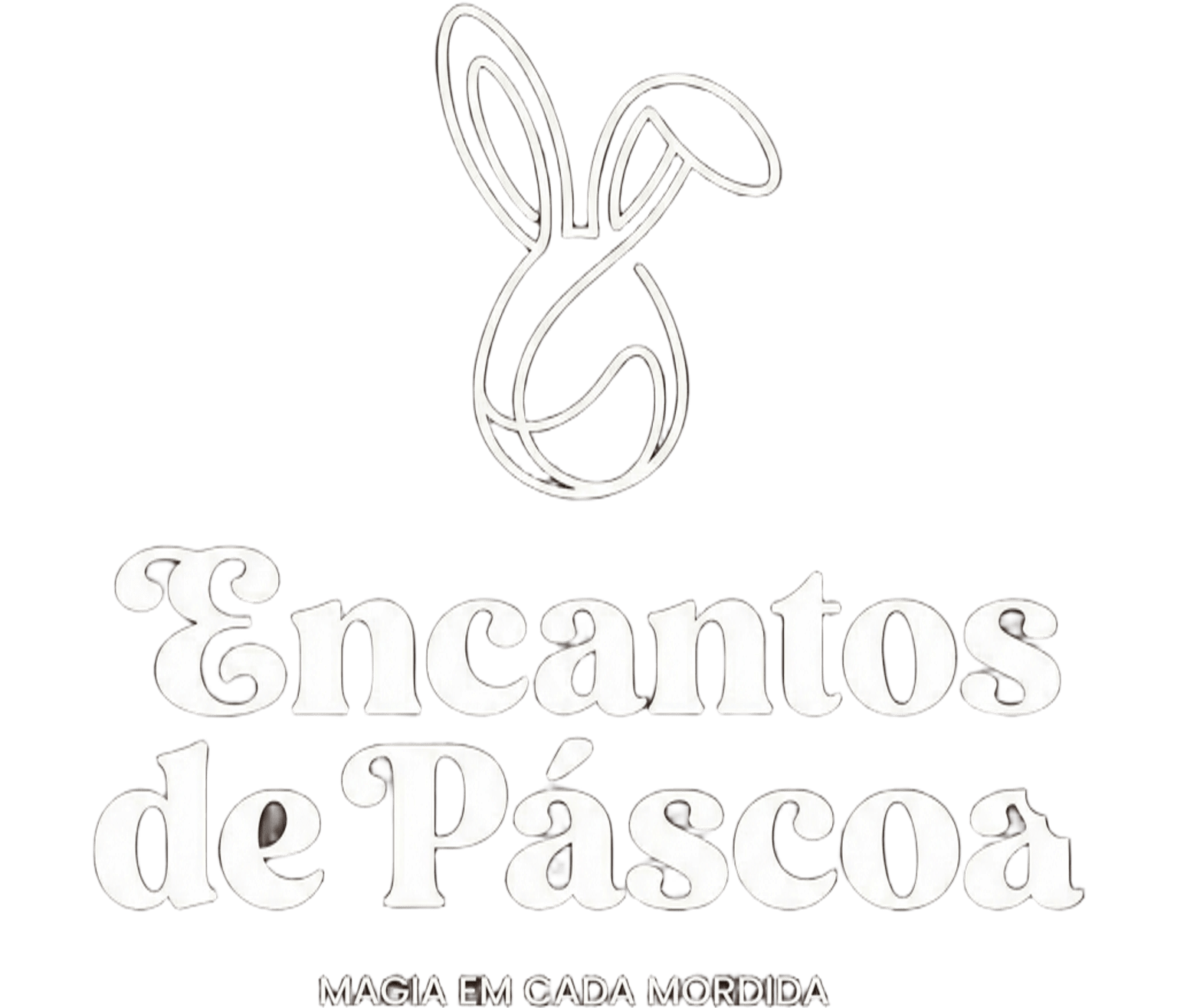 Logo Encantos de Páscoa tela de carregamento